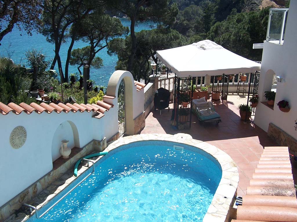Pool auf der Süd-Terrasse